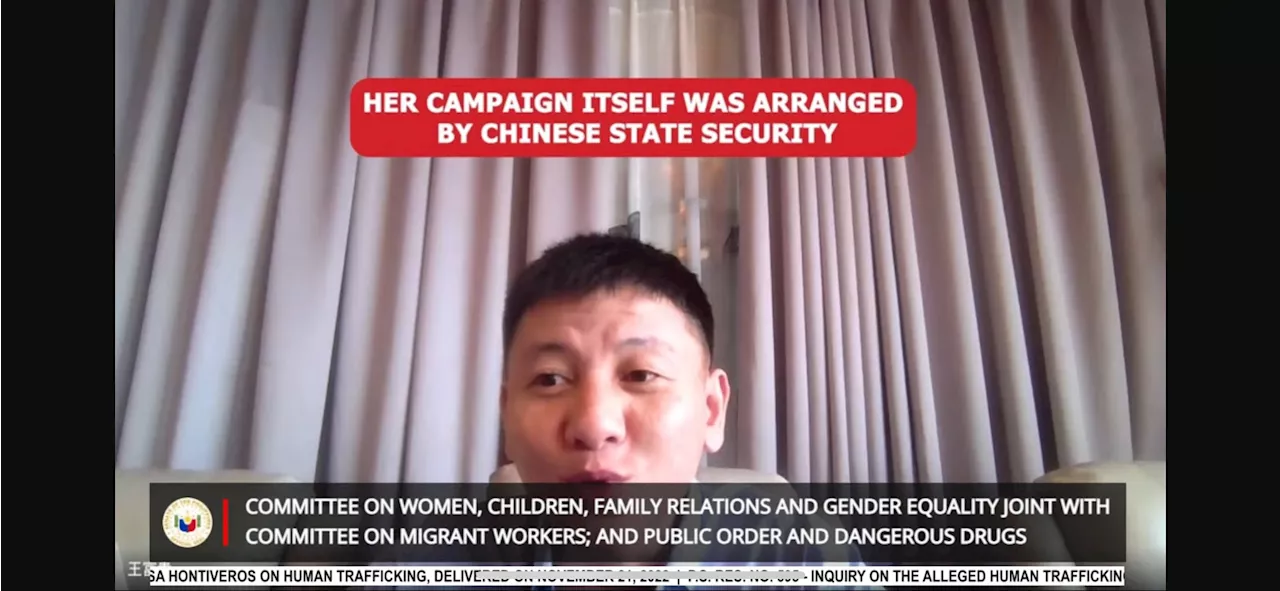 'Alice Guo's 2022 campaign was arranged by Chinese state security' 