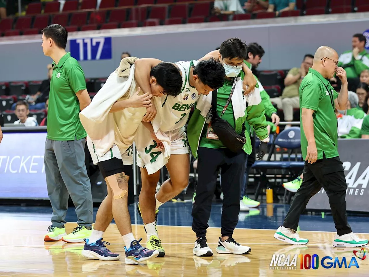 Benilde hoping for the best amid Tony Ynot injury scare