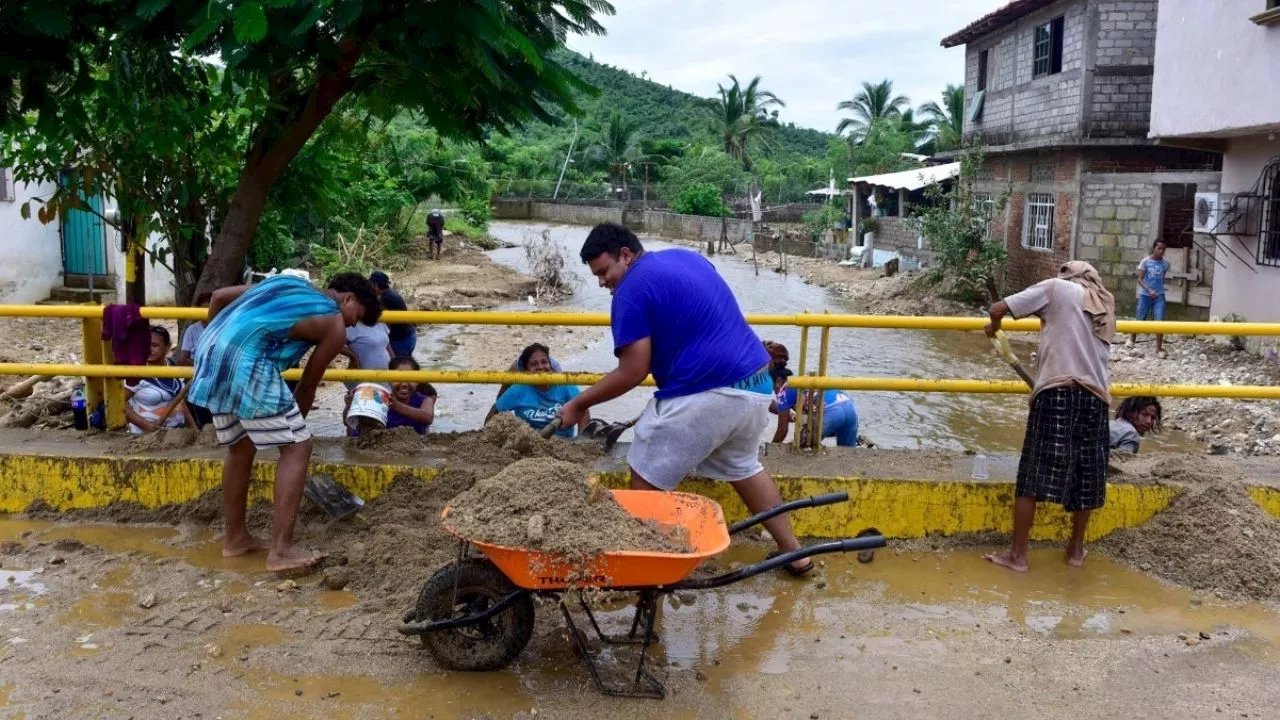 Acapulco avanza en su recuperación: Protección Civil logra 91 por ciento en limpieza tras huracán John