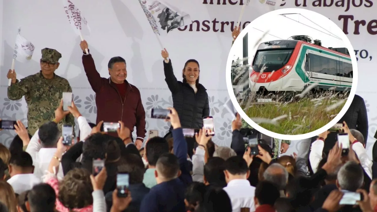 Tren AIFA-Pachuca: Estas son las estaciones del nuevo proyecto ferroviario de Claudia Sheinbaum