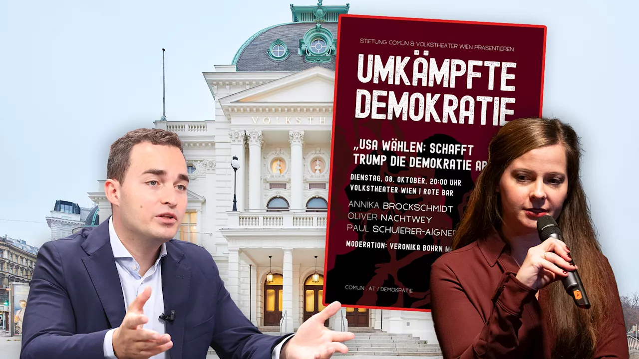 Programm sorgt für Aufregung - 'Linksradikale Spielwiese' – FPÖ tobt über Volkstheater