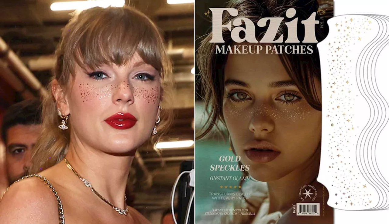 Taylor Swift’s Viral Glitter Freckles Are Only $16 on Amazon