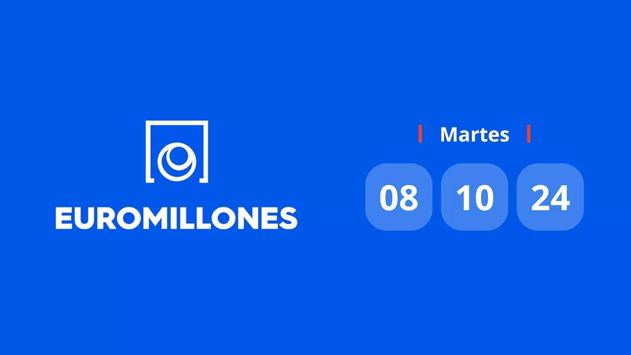 Resultado Euromillones: comprobar número hoy martes 8 de octubre de 2024