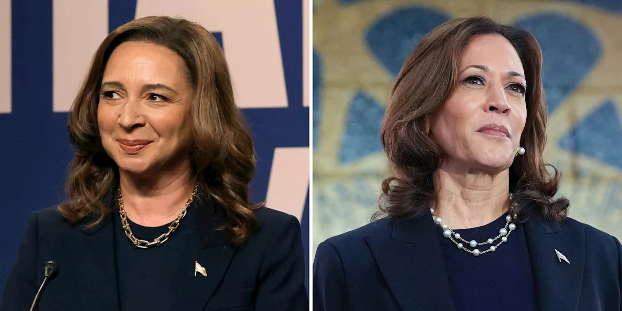 Kamala Harris Reacts to Maya Rudolph's 'Va-Georgia' Joke and 'SNL' Impersonation