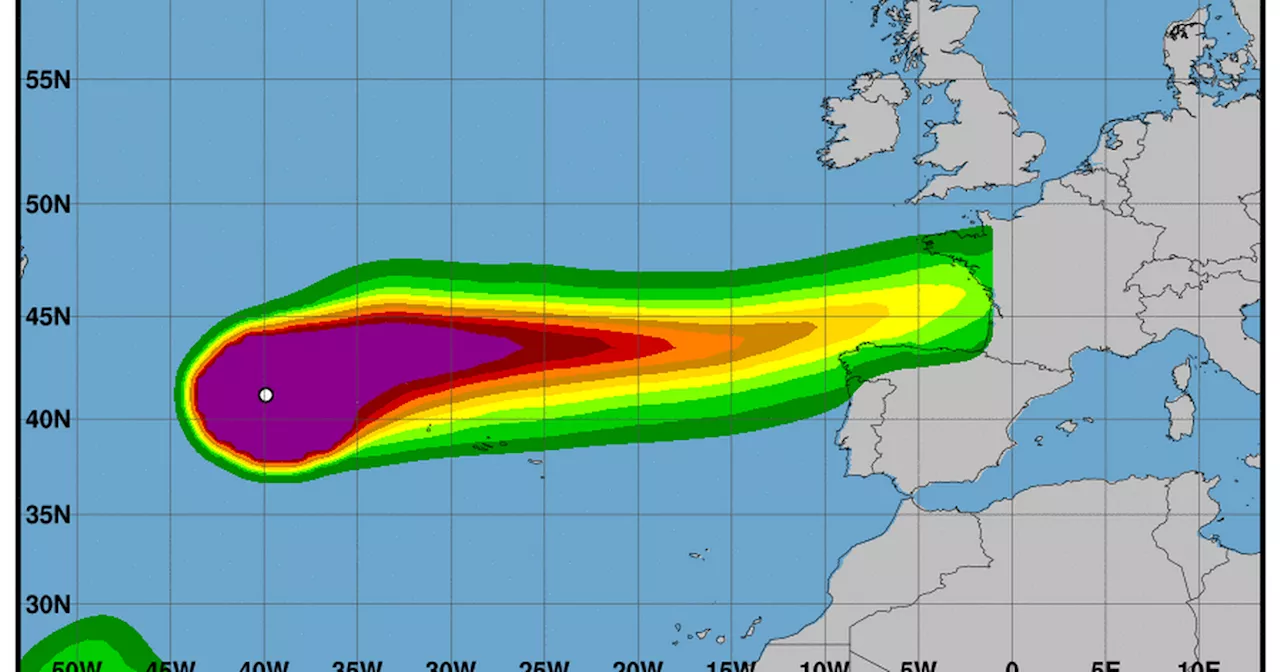 Big change in weather ahead as Hurricane Kirk threatens severe impact on Europe