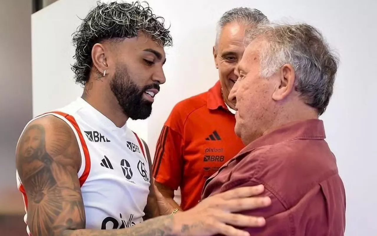 Zico defende permanência de Gabigol: 'Usar camisa de outro time não significa nada'