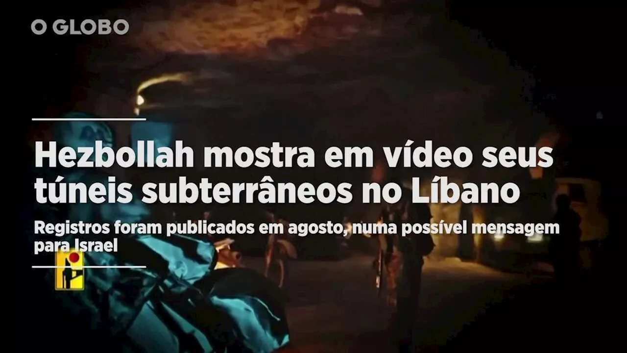 Israel afirma ter destruído túnel do Hezbollah que percorria seu território; veja