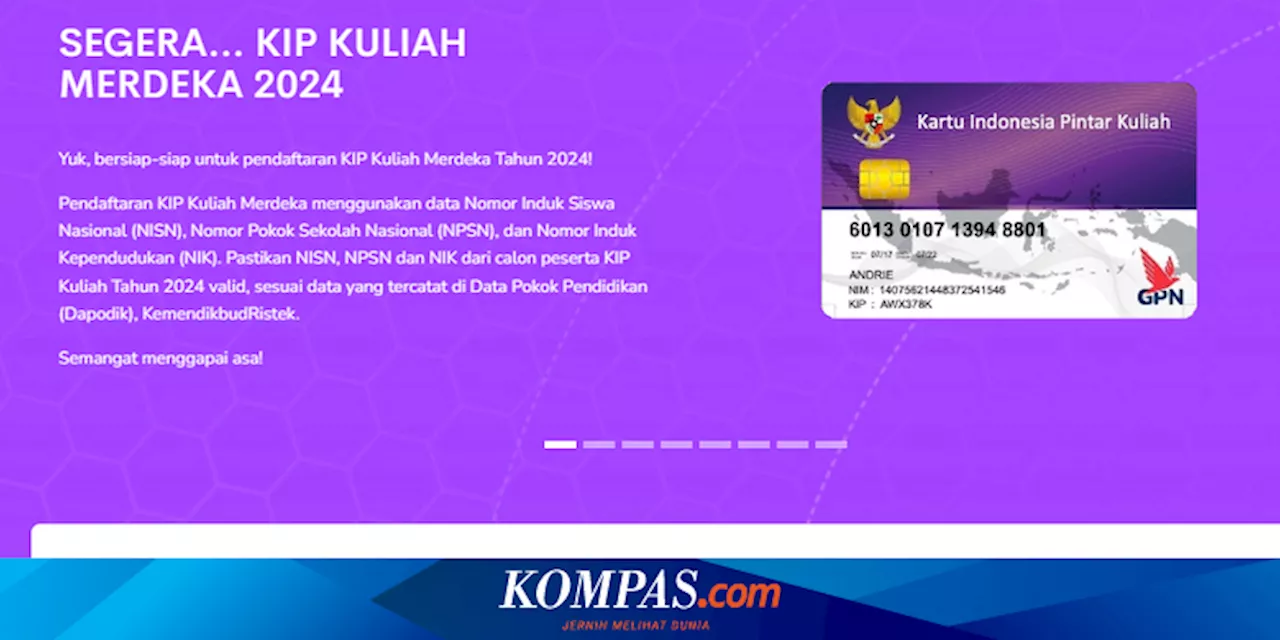 Ini Besaran Bantuan KIP Kuliah 2024, Bisa Daftar untuk Kampus Swasta