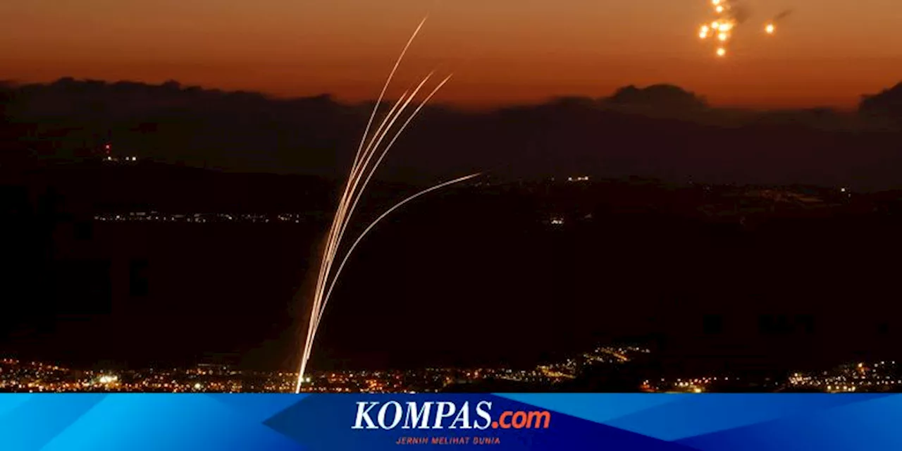 Israel Kembali Diserang, Sistem Pertahanan Udara Iron Dome Bobol Lagi