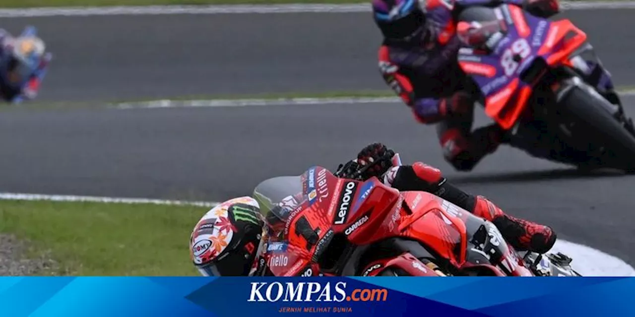 Tersisa Empat Seri, Hanya 4 Pebalap yang Berpeluang Menjuarai MotoGP 2024