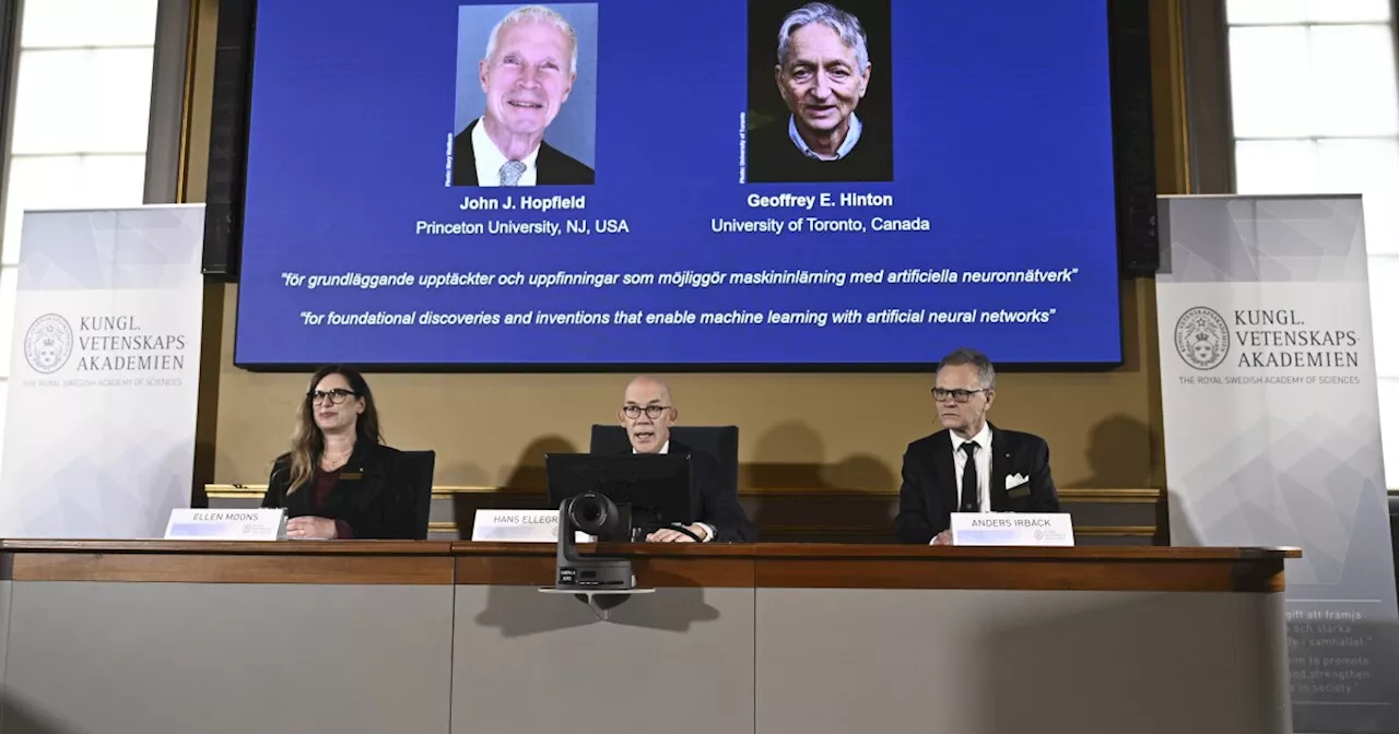 John Hopfield and Geoffrey Hinton Awarded Nobel Prize in Physics for Contributions to Machine Learning