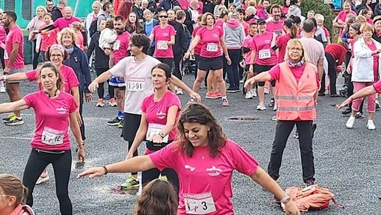 Avec 650 participants, présence record dimanche à Prayssac pour Octobre rose