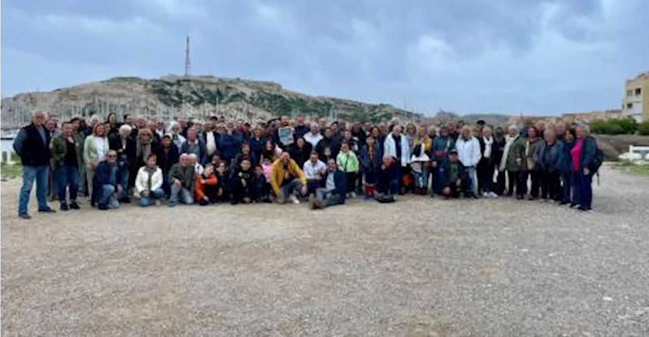 Belle journée au Frioul avec les bénévoles de « La Marseillaise »