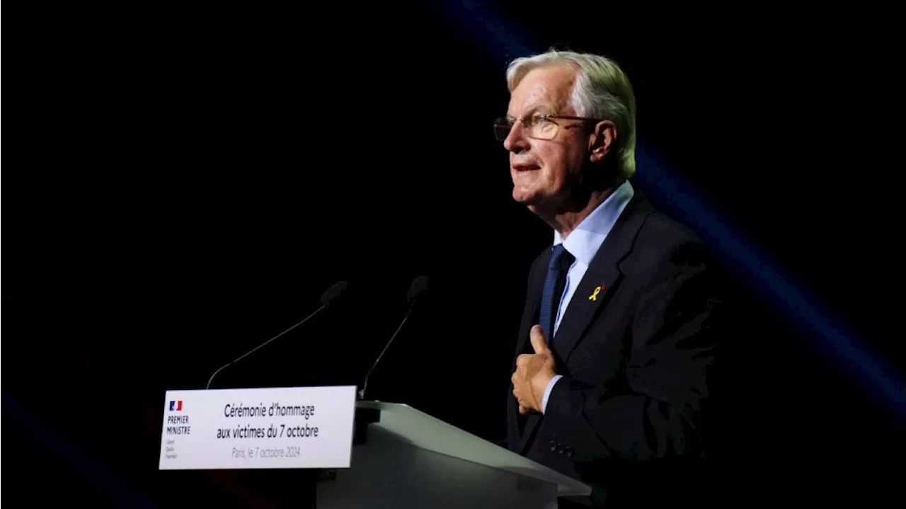 7-Octobre : sur l’antisémitisme, «nous ne laisserons rien passer», promet Michel Barnier