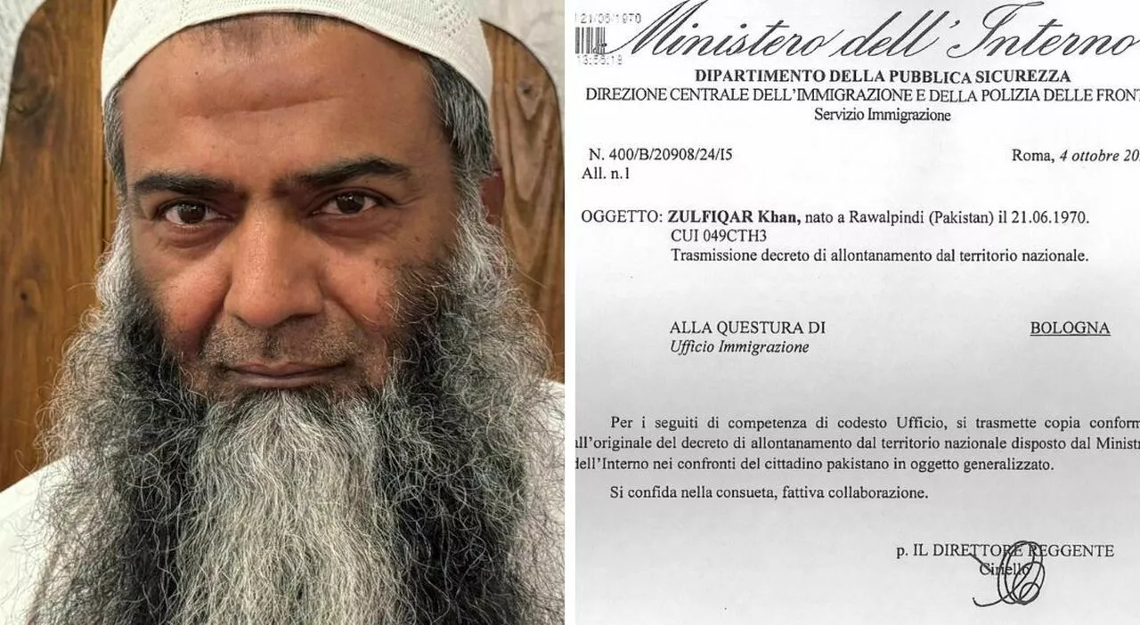 Espulso l'imam di Bologna, rivendicava il sostegno ad Hamas. Le idee di Zulfiqar Khan: «L'omosessualità? Una m