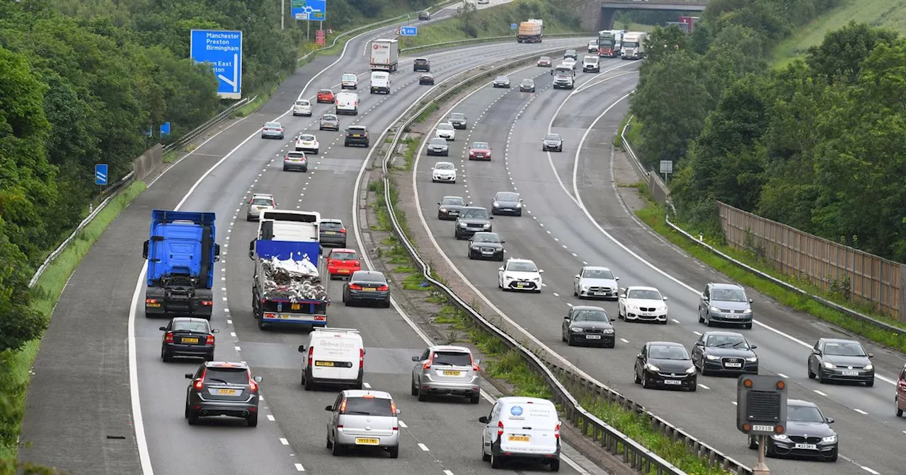 Woman, 60, dies after falling from motorway bridge