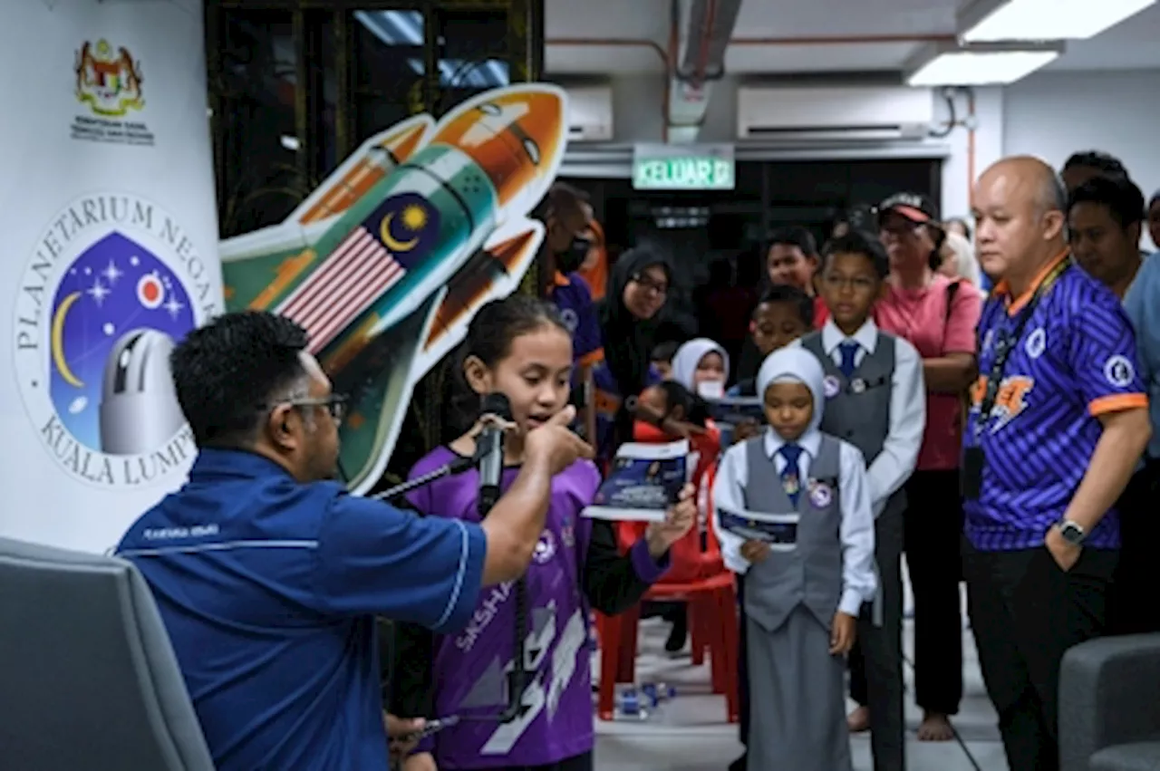 National Planetarium hosts historic ‘live’ space call between KL students and Nasa astronaut Sunita Williams