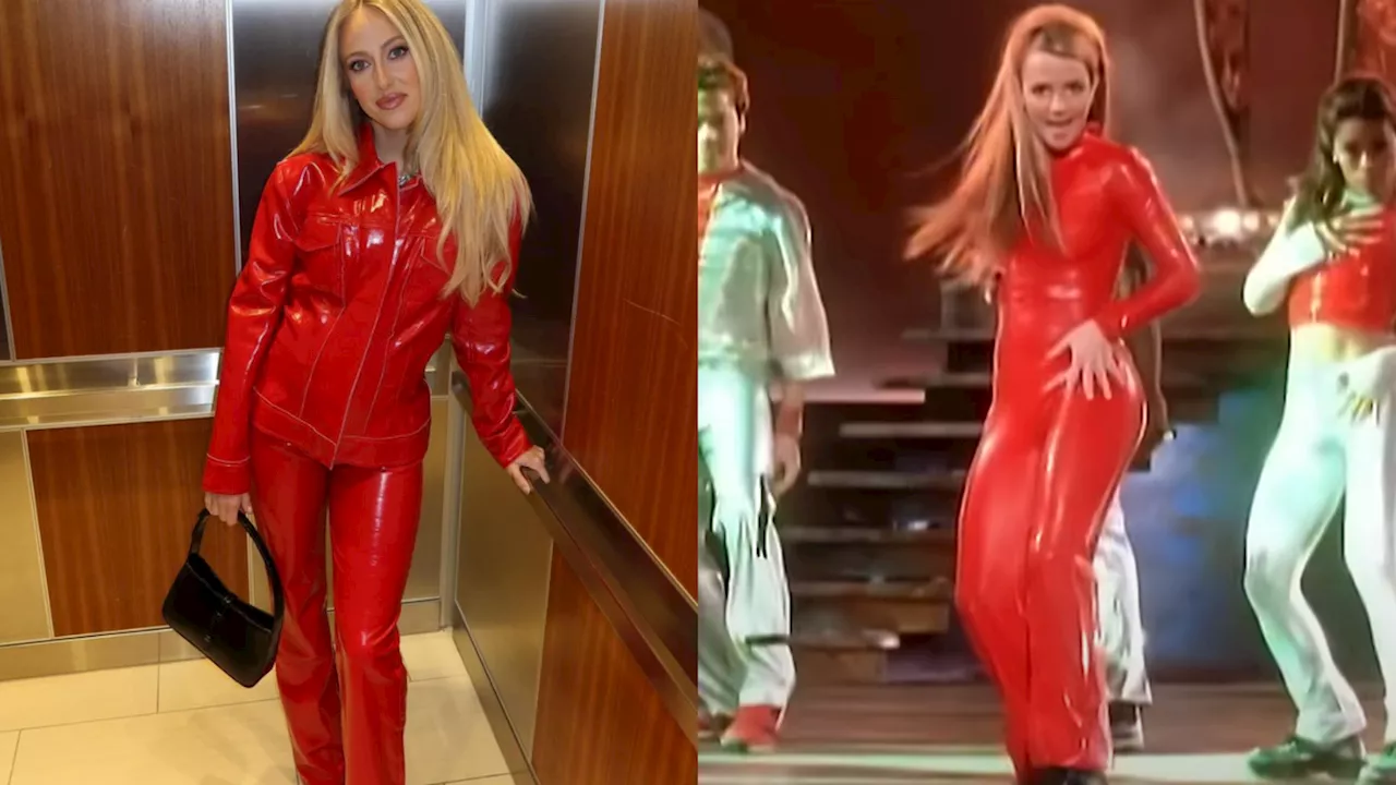 Brittany Mahomes Shows Up to the Chiefs Game in Her Britney Spears Best