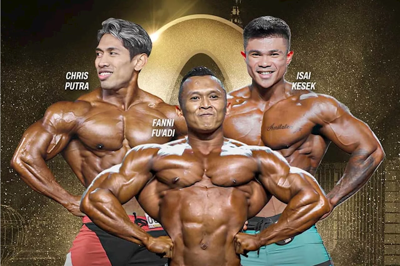 3 Atlet Olympian Indonesia Berangkat ke Kejuaraan Dunia Binaraga 2024