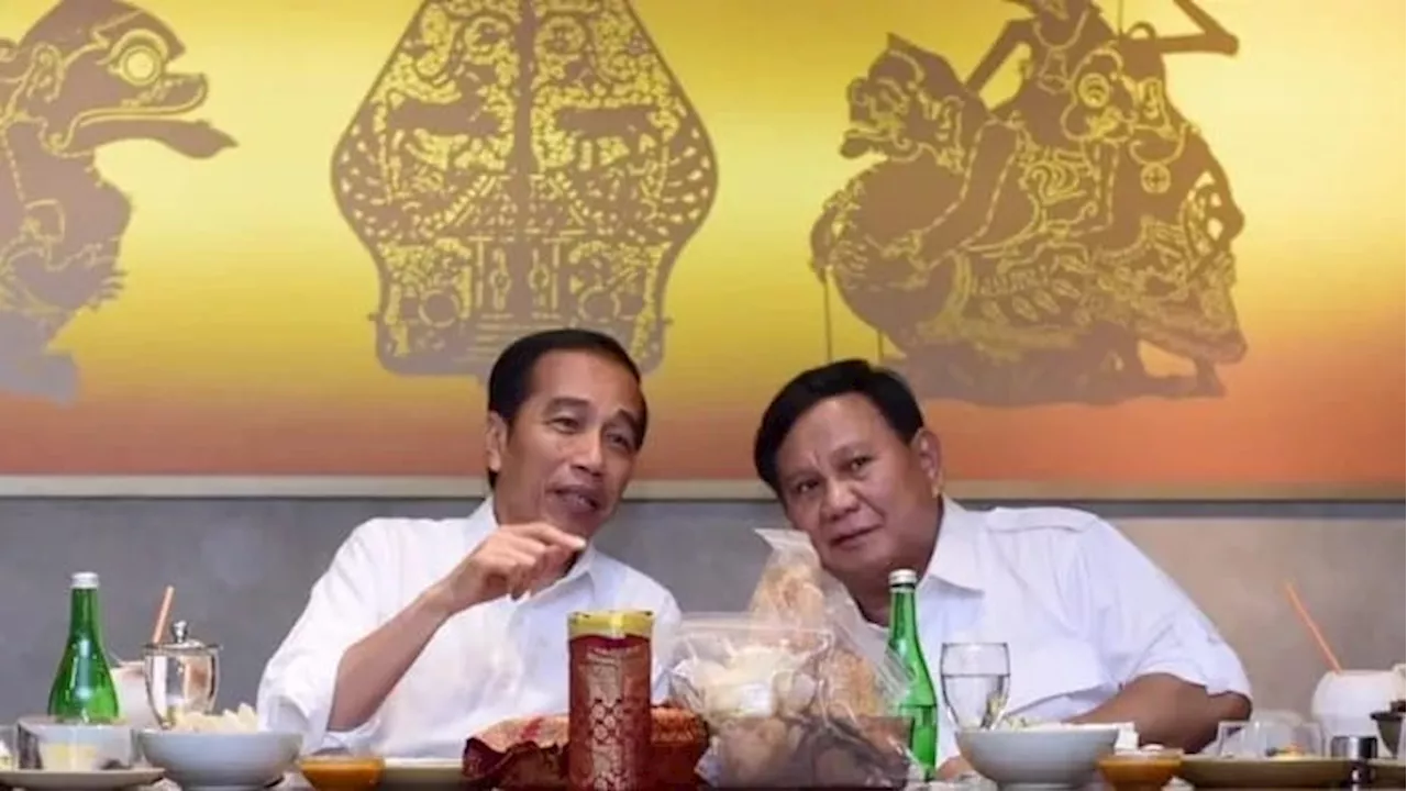 Jokowi Makan Malam Bersama Prabowo, Bahas Apa