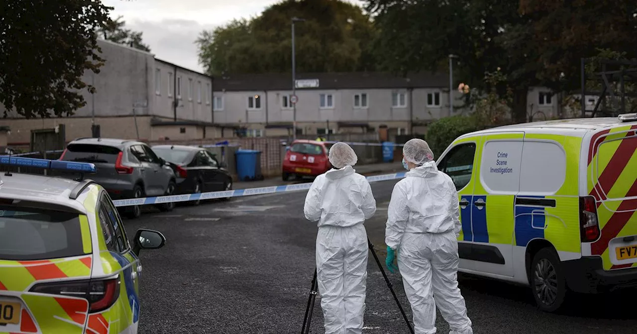 Crime scene investigators scour street for evidence after shooting in Gorton