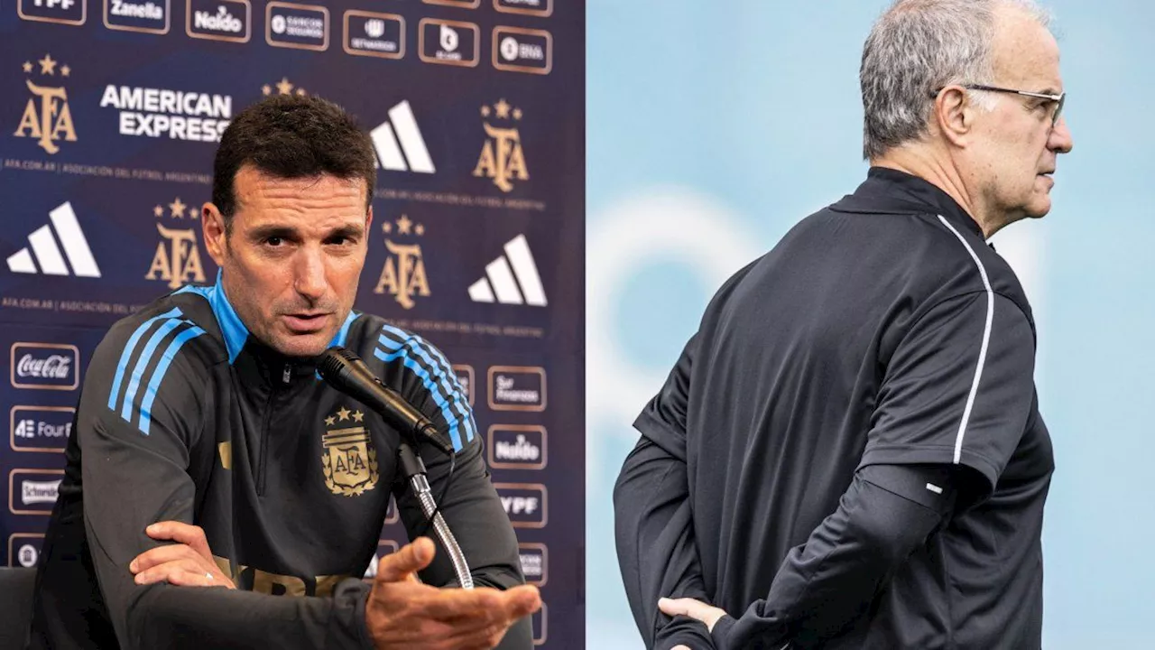 Qué dijo Lionel Scaloni sobre la polémica en Uruguay con Marcelo Bielsa