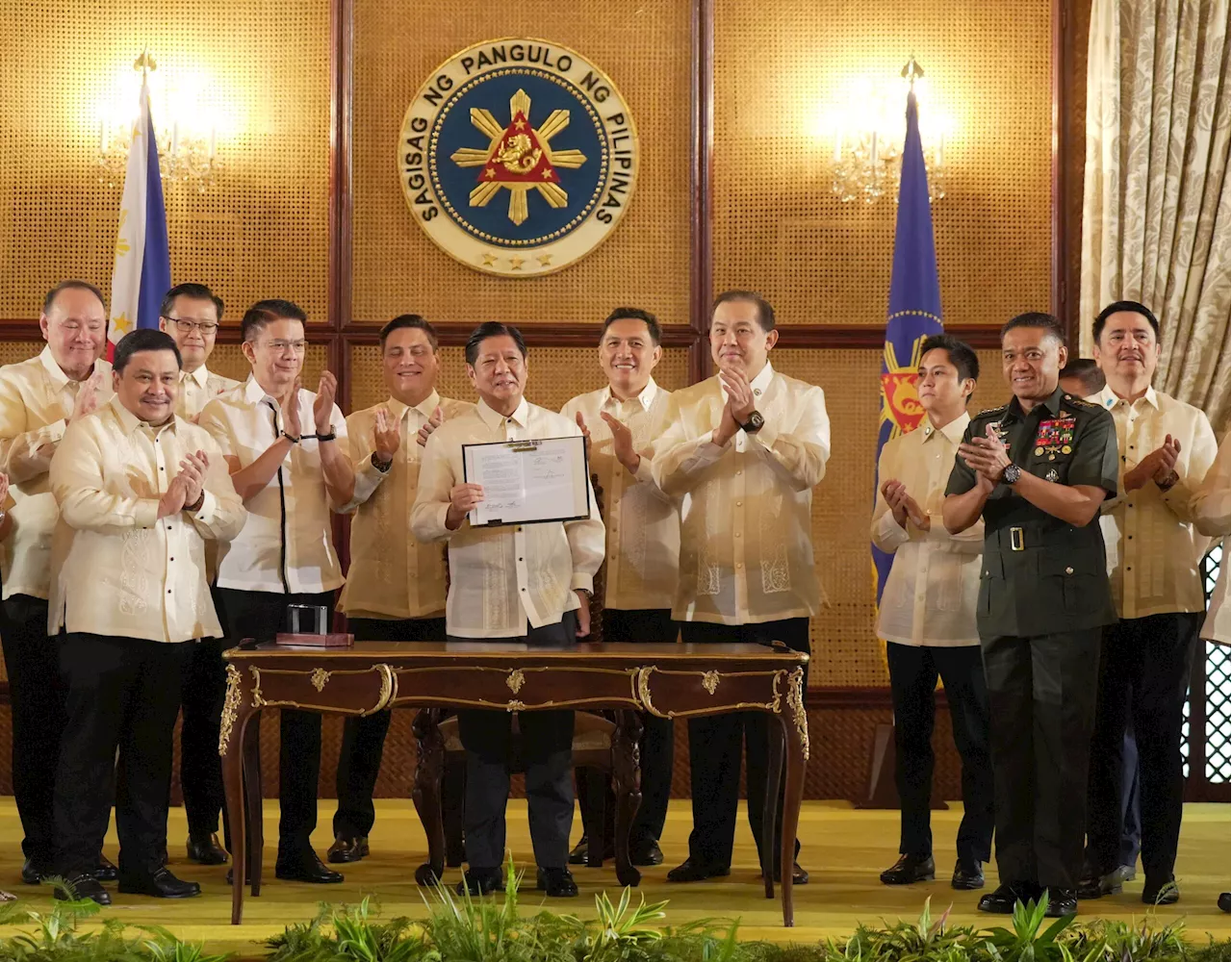 Marcos signs revitalized law to boost Philippines’ defense strategy