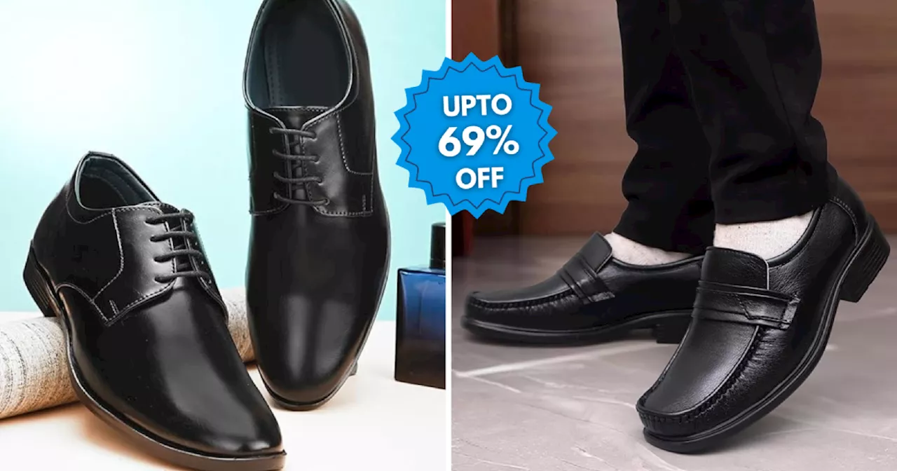 आंखों में बस जाएगा इन Formal Shoes का 69% तक छूट वाला ऑफर, ऑफिस के साथ ही फॉर्मल ओकेजन के लिए हैं बेस्ट