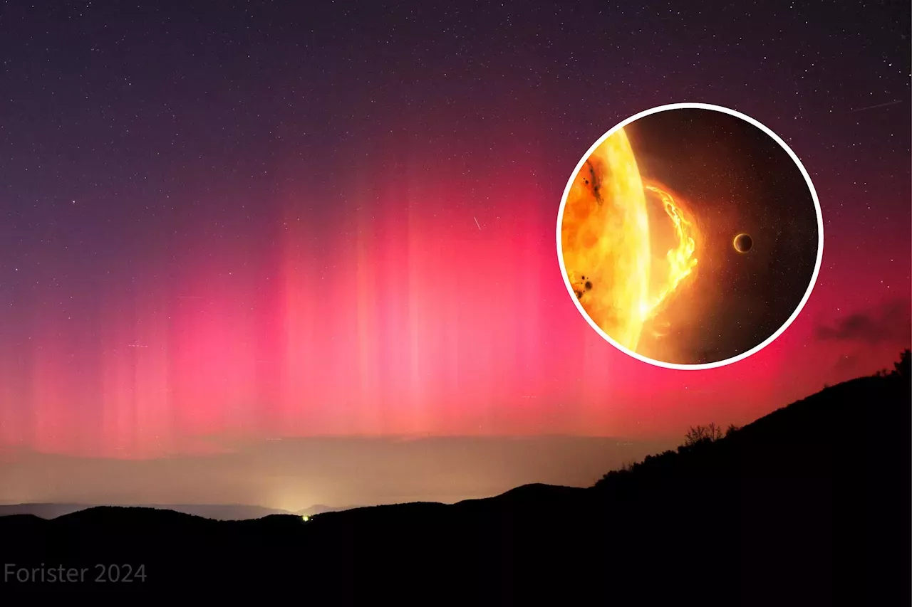 Earth in Solar Flare 'Crosshairs' After Auroras Lit Up U.S. Skies