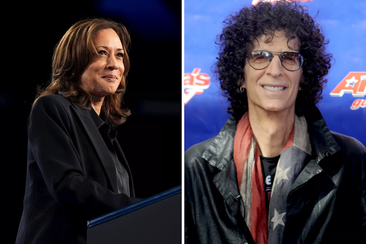 Howard Stern Asks Kamala Harris If She'll Flee US if Donald Trump Wins