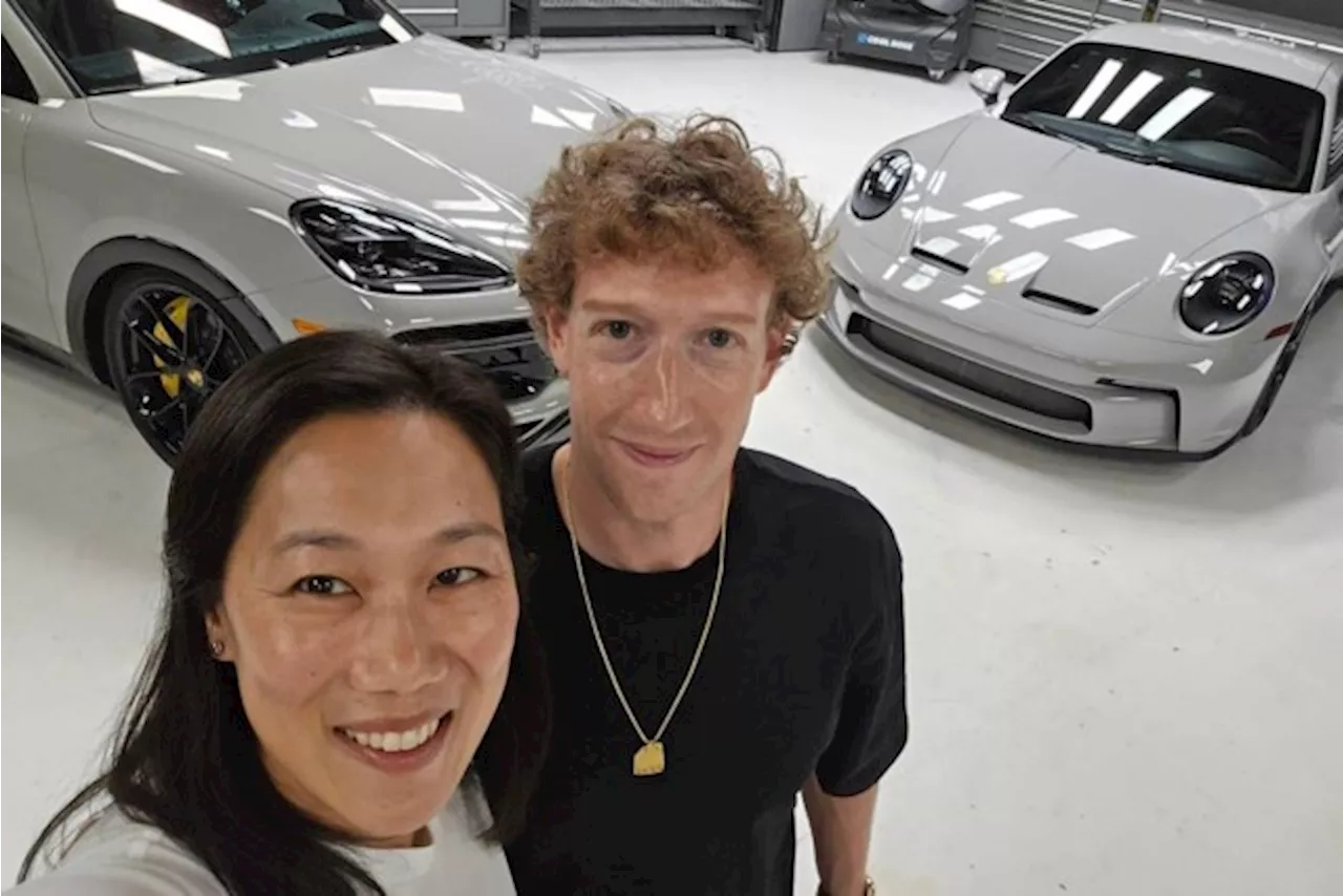 Mark Zuckerberg doet zijn vrouw een wel heel speciale Porsche cadeau en ook aan zijn dochters is gedacht