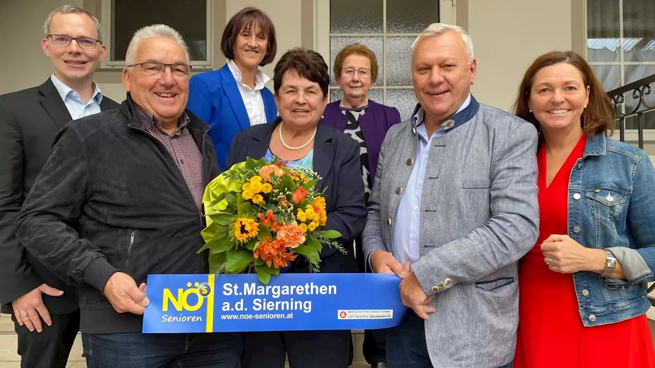 Anna Zuser ist die neue Obfrau der Senioren-Ortsgruppe St. Margarethen