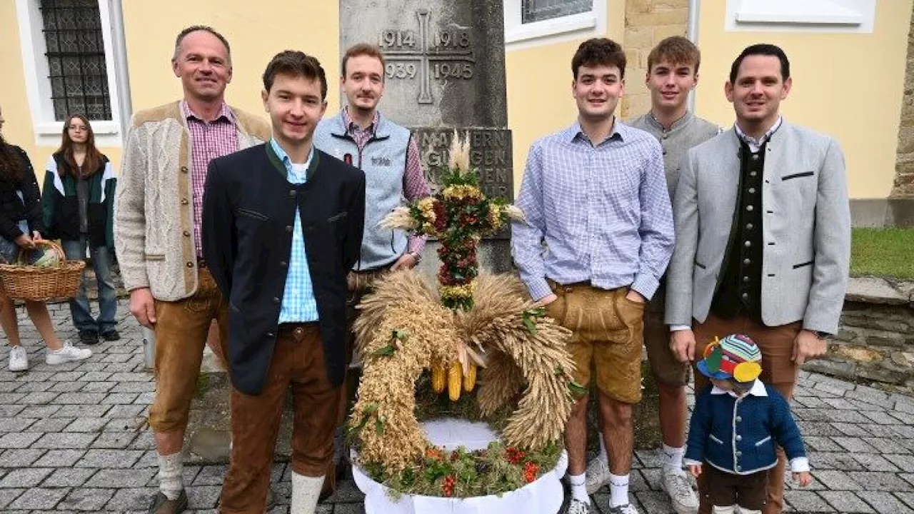 Das Erntedankfest in St. Christophen ging feierlich über die Bühne