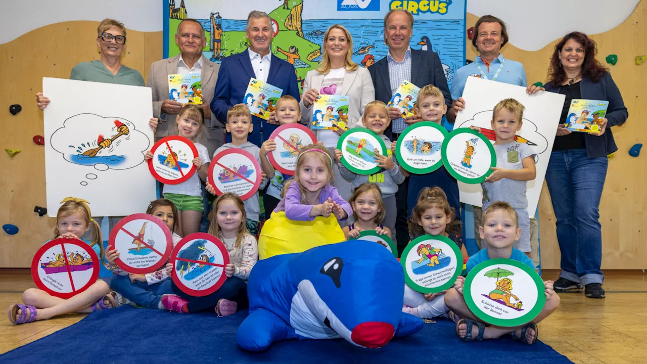 So werden Kinder auf das Schwimmen vorbereitet