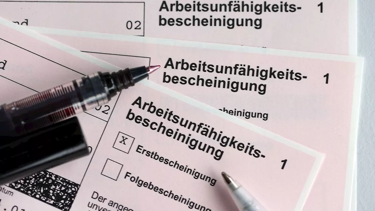 Baden-Württemberg: Beschäftigte sind rekordverdächtig oft krankgeschrieben