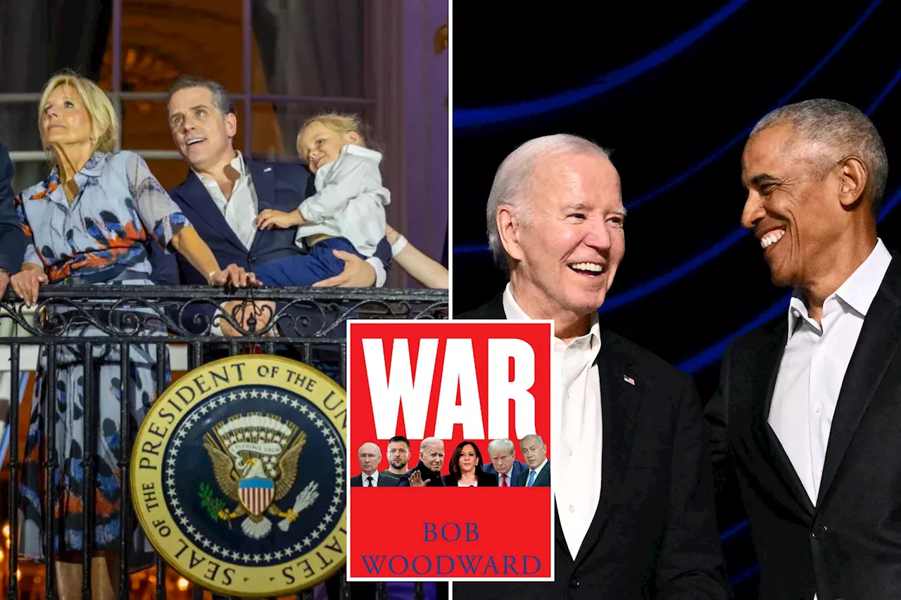 Biden raged over DOJ going after Hunter, blames Obama for Russian invasion of Ukraine and other bombshells revealed in Woodward book