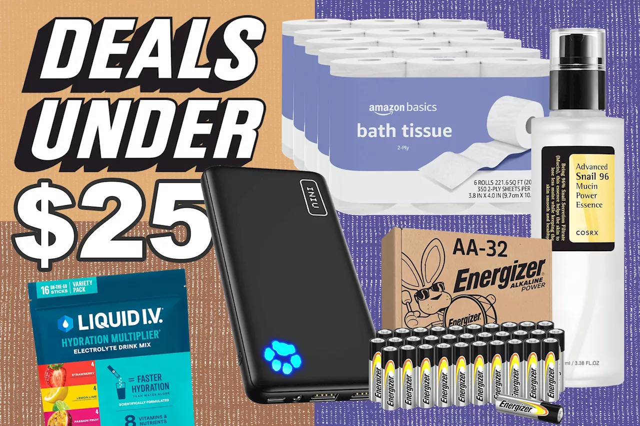 Get everyday essentials now under $25 during Amazon's October Prime Day