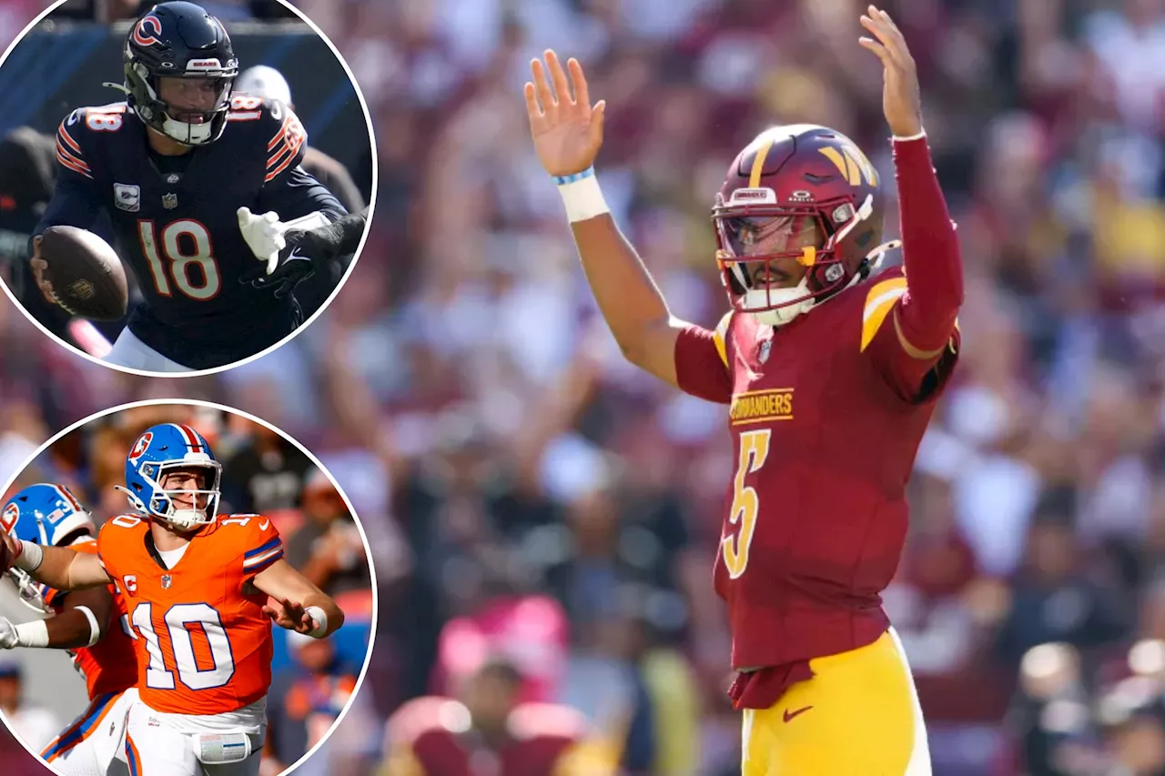 NFL power rankings for Week 6: Commanders, Broncos, Bears surge behind rookie QBs