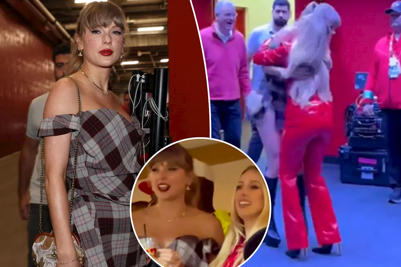 Taylor Swift, Brittany Mahomes seen mingling at Chiefs game after rift rumors