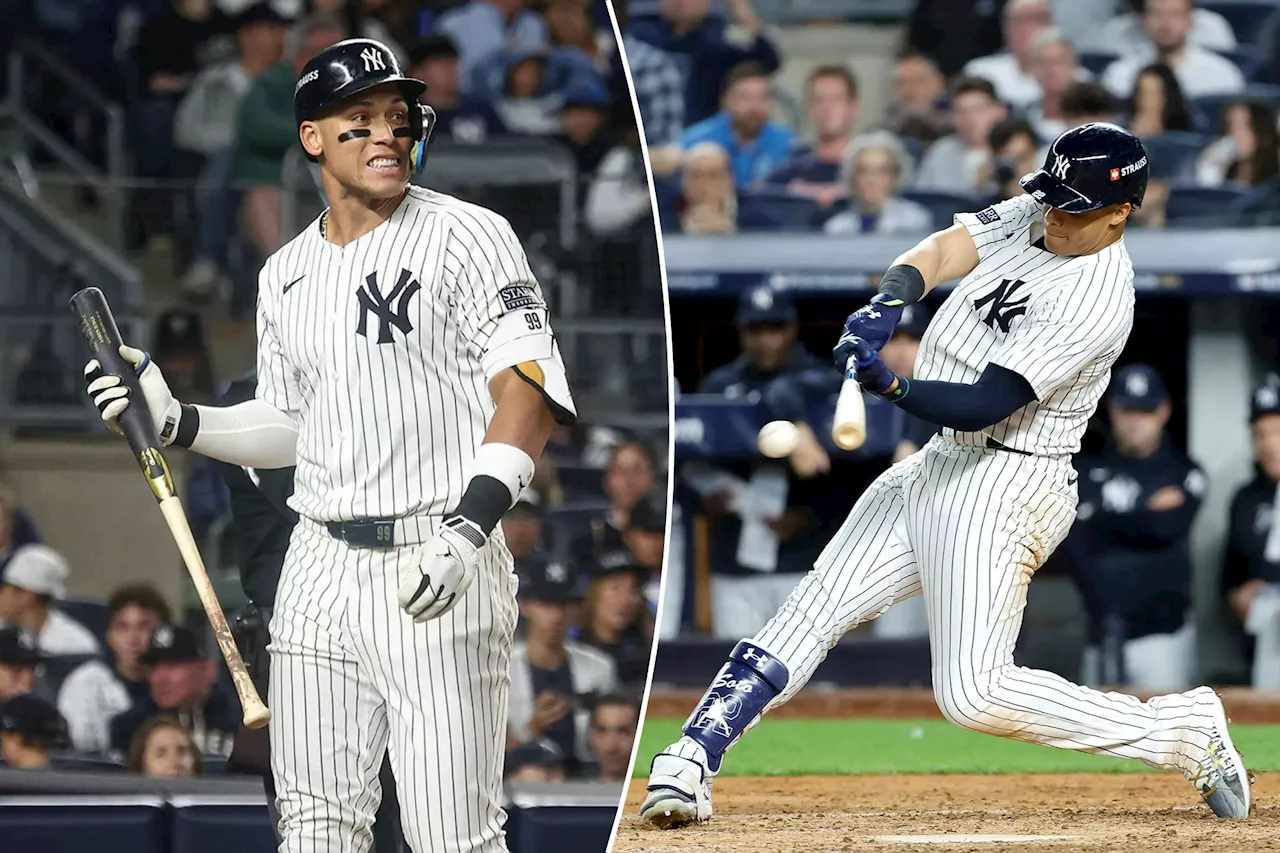 Yankees' Aaron Judge, Juan Soto keep authoring different playoff narratives