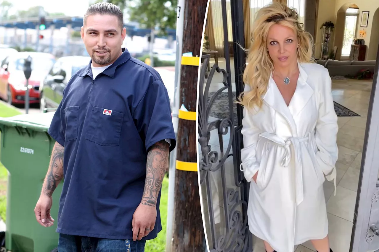  Britney Spears' boyfriend filed restraining order request against his ex-wife's mom for 'abuse' amid claims he's a 'deadbeat'