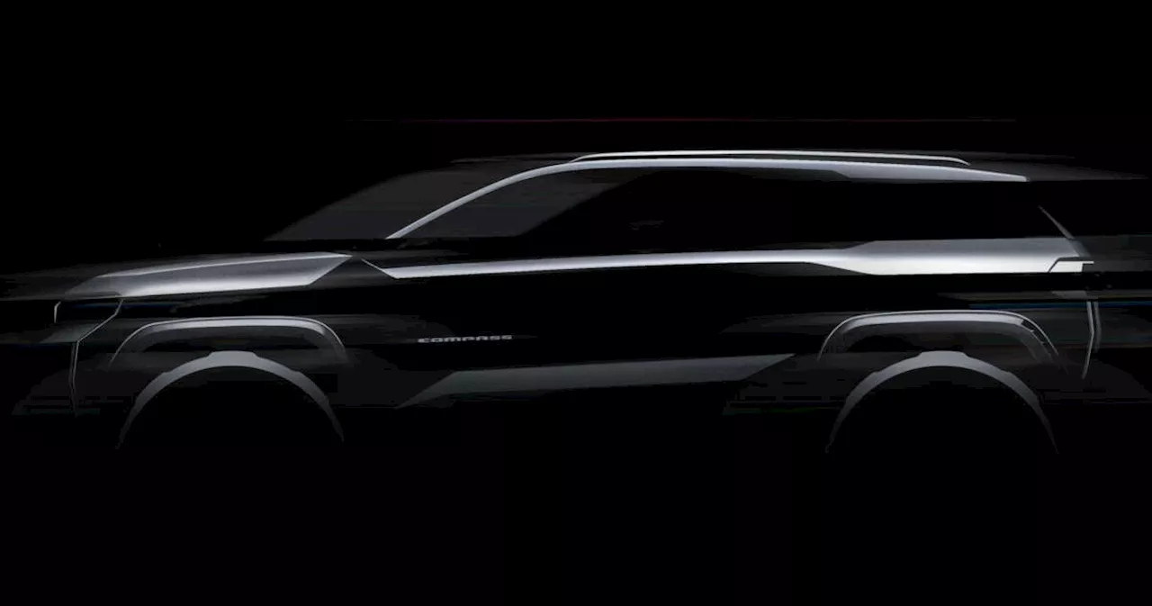 Next-Gen Jeep Compass Teased With New Electric Powertrain