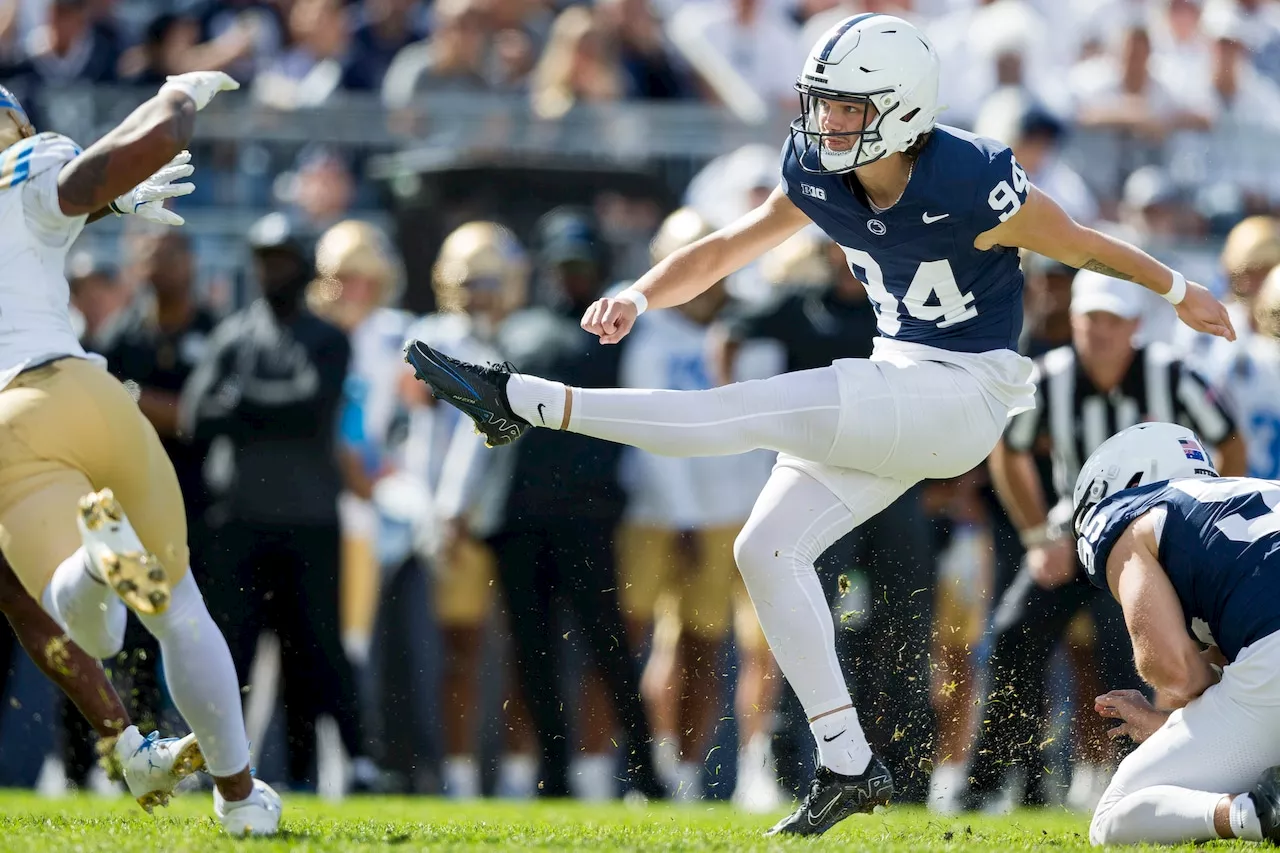 Penn State kicker Ryan Barker has 'impressed' James Franklin after 1st career start