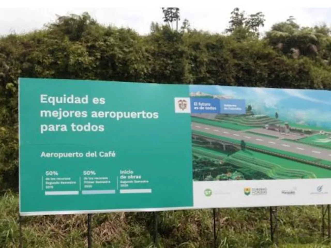 Otorgan aval para el cierre financiero de las obras del aeropuerto del Café