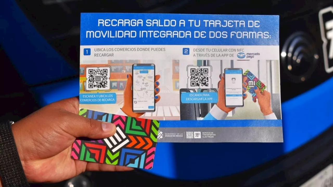 Así puedes recargar la tarjeta de Movilidad Integrada desde el celular