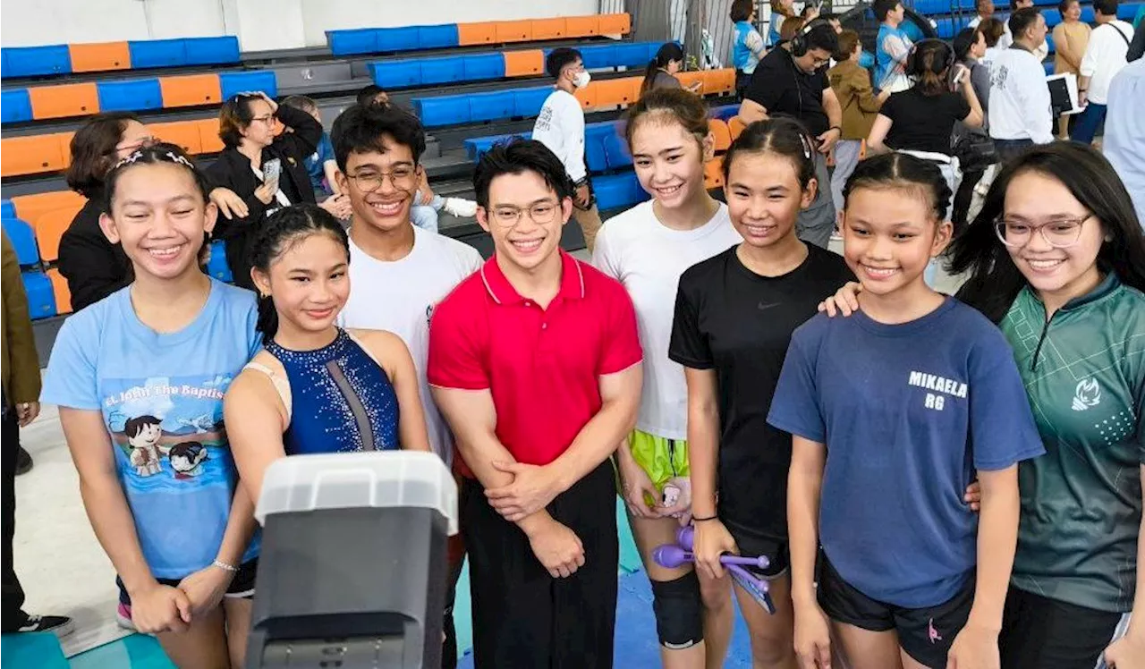 Carlos Yulo eyes holding training camps at National Academy of Sports