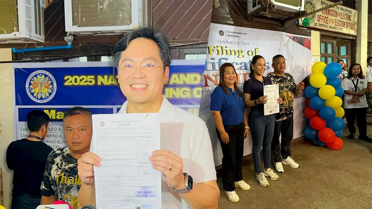 Nograles siblings challenge Dutertes in Davao with mayoral, congressional bids