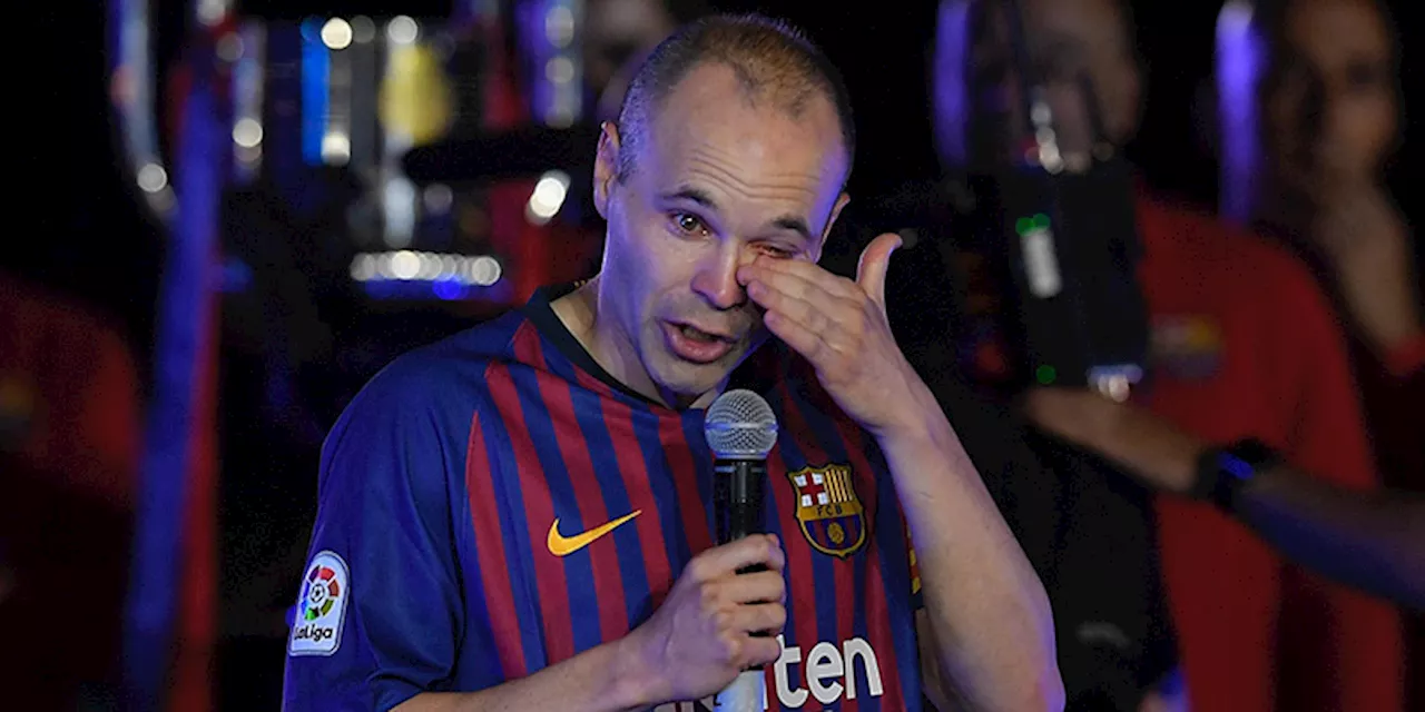 Resmi Pensiun, Andres Iniesta Sukses Koleksi 36 Trofi