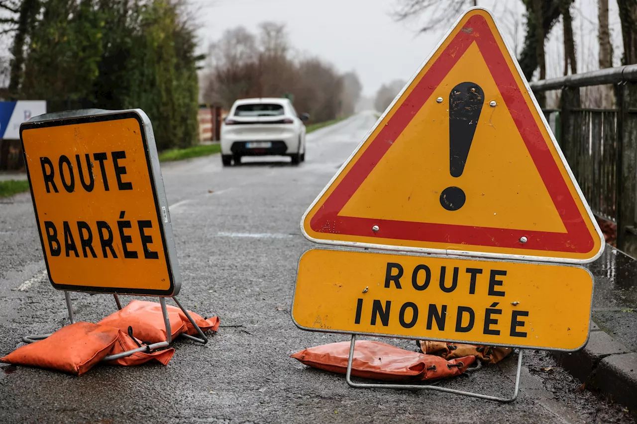 Météo France place 25 départements en vigilance orange pluie-inondation ou vent