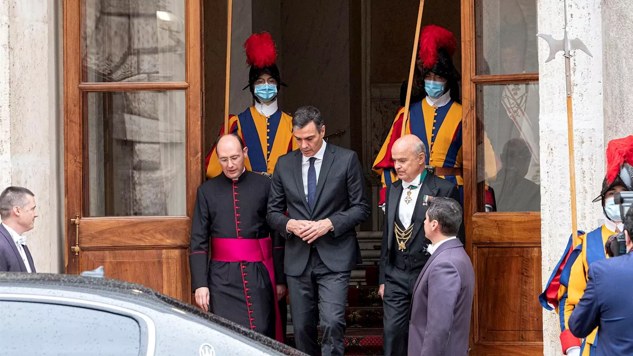 Sánchez viajará este viernes al Vaticano para analizar con el papa la situación en Oriente Medio